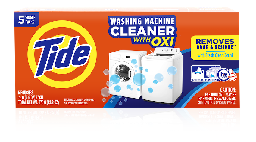 Tide Washing Machine Cleaner 4 single Packs